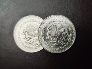 Media Onza Libertad Plata Pura 2004