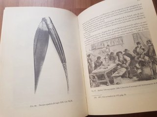 La navaja española antigua. Libro
