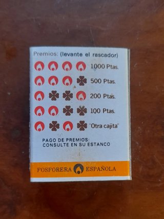 Scatola di fiammiferi antica FOSFORERA ESPAÑOLA