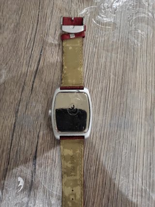 Orologio Martini Uomo Rosso Argento