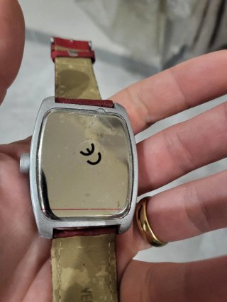 Orologio Martini Uomo Rosso Argento