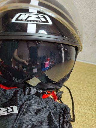 Casco Jet Astone talla S y NZI talla L
