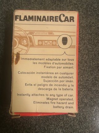 Mechero Flaminiare Car Vintage CON CAJA