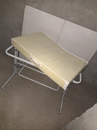 Minicuna Chicco gris