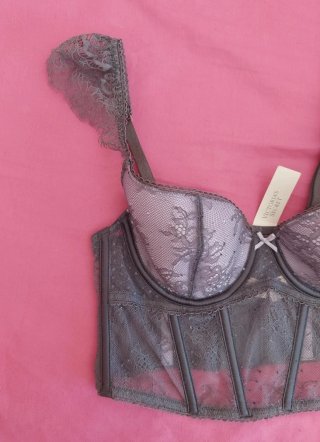 Corsé Victoria's Secret Morado Talla XS