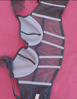 Corsé Victoria's Secret Morado Talla XS