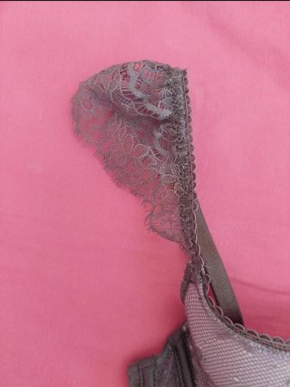 Corsé Victoria's Secret Morado Talla XS