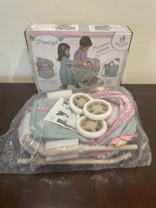 Cochecito de muñecas con bolso