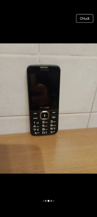 Cellulare Brondi Dukes Dual SIM Nero