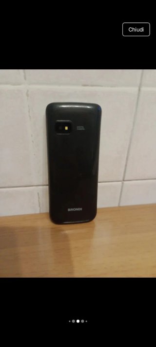 Cellulare Brondi Dukes Dual SIM Nero