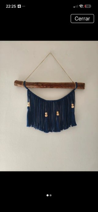 Tapiz Macramé Boho Hecho a Mano