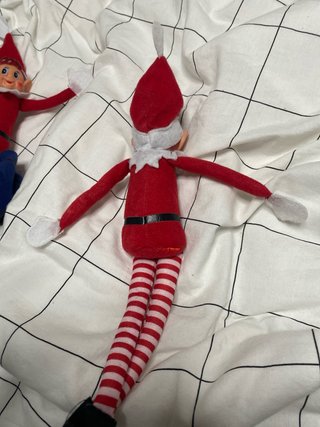 2 Muñecos Elfo Navideño