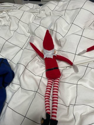 2 Muñecos Elfo Navideño