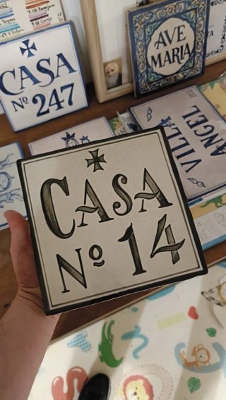 Azulejo CASA Nº 14