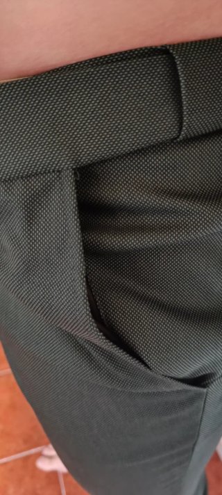 Traje de hombre verde