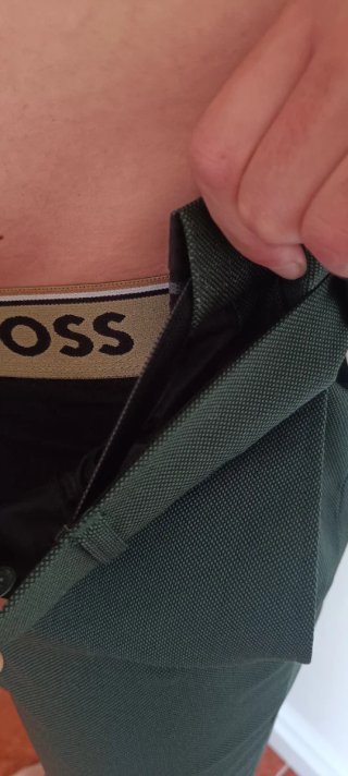 Traje de hombre verde