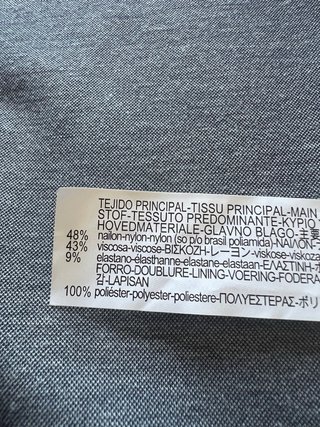 Blazer Zara Uomo Grigio Antracite