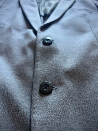 Blazer Zara Uomo Grigio Antracite