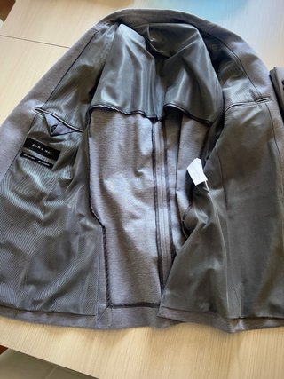 Blazer Zara Uomo Grigio Antracite