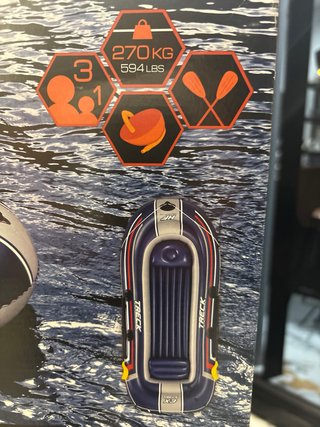 Barca hinchable Bestway TRECK X3 SET
