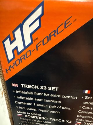 Barca hinchable Bestway TRECK X3 SET
