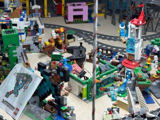 Mega Pack Ciudad Lego con plataforma