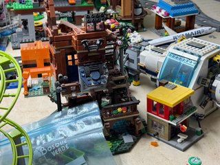 Mega Pack Ciudad Lego con plataforma