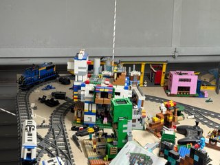 Mega Pack Ciudad Lego con plataforma