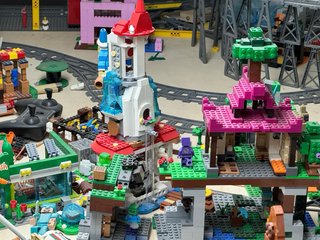 Mega Pack Ciudad Lego con plataforma