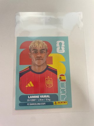 Cromo Lamine Yamal Mundial 2026 Panini