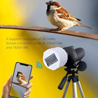 Cámara Ocular 4MP WiFi Telescopios NUEVA