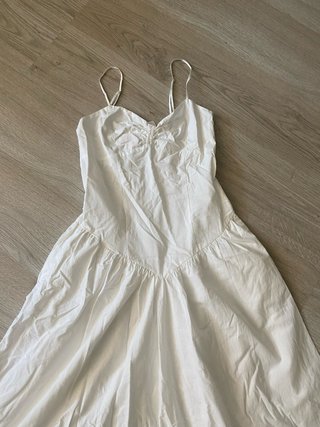 Vestido Gabardina Tirantes