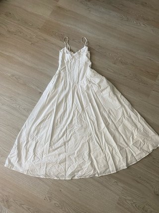 Vestido Gabardina Tirantes