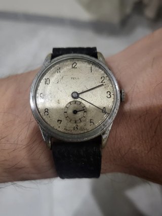 Orologio Tell Svizzero Meccanico Anni '50
