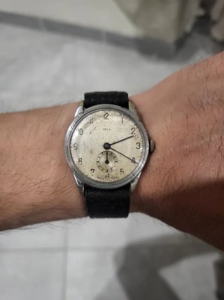 Orologio Tell Svizzero Meccanico Anni '50