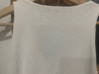 Top blanco Mango Talla M