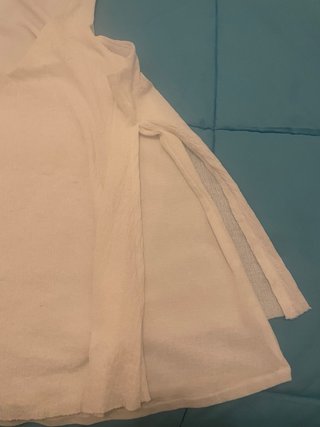 Top blanco Mango Talla M