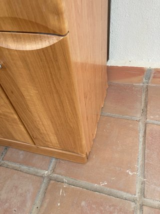 Mueble de baño de madera
