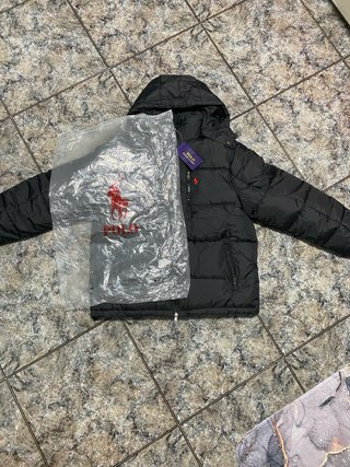 Abrigo Ralph Lauren Negro