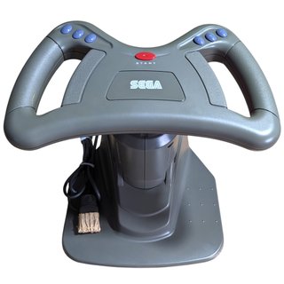 SEGA SATURN - HSS-115 Steering wheel (Boxed) (Japa