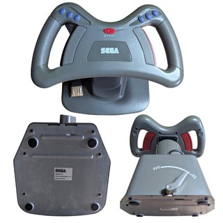 SEGA SATURN - HSS-115 Steering wheel (Boxed) (Japa