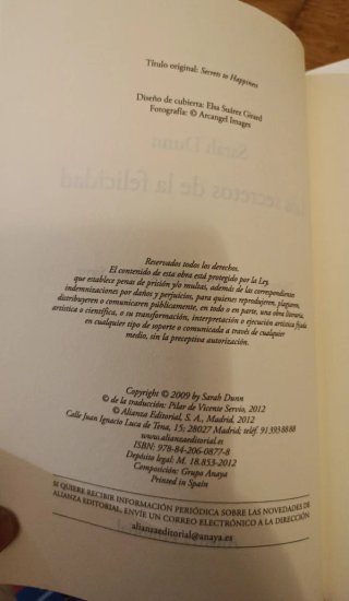 Los secretos de la felicidad (Spanish Edition)