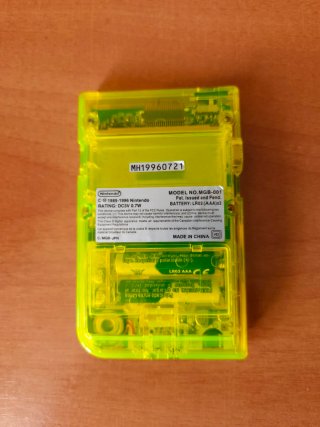 Game Boy Pocket  Transparente Neon