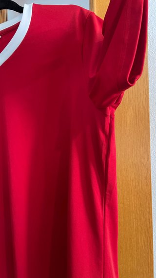 Camiseta Adidas Deportiva Roja Talla L