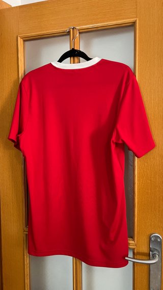 Camiseta Adidas Deportiva Roja Talla L