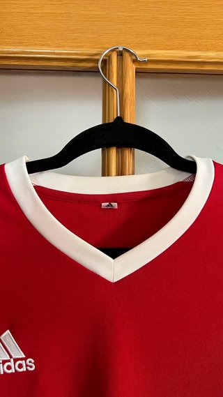 Camiseta Adidas Deportiva Roja Talla L