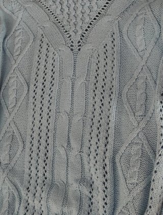 Jersey Celeste Trenzado