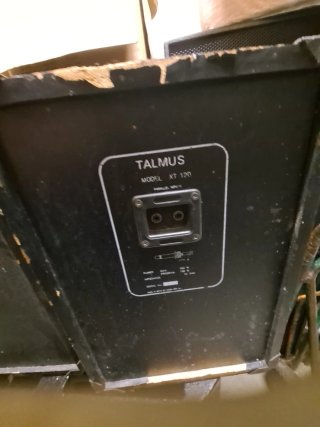 Altavoces TALMUS XT 120 (2 unidades)
