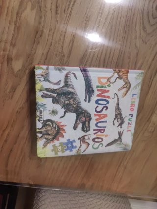 Cuento infantil: libro puzzle dinosaurios