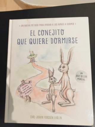 El conejito que quiere dormirse